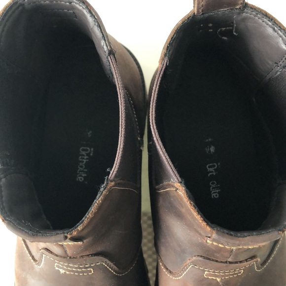 Timberland Men’s Chelsea Brown Leather Boots size 12 - Picture 4 of 14